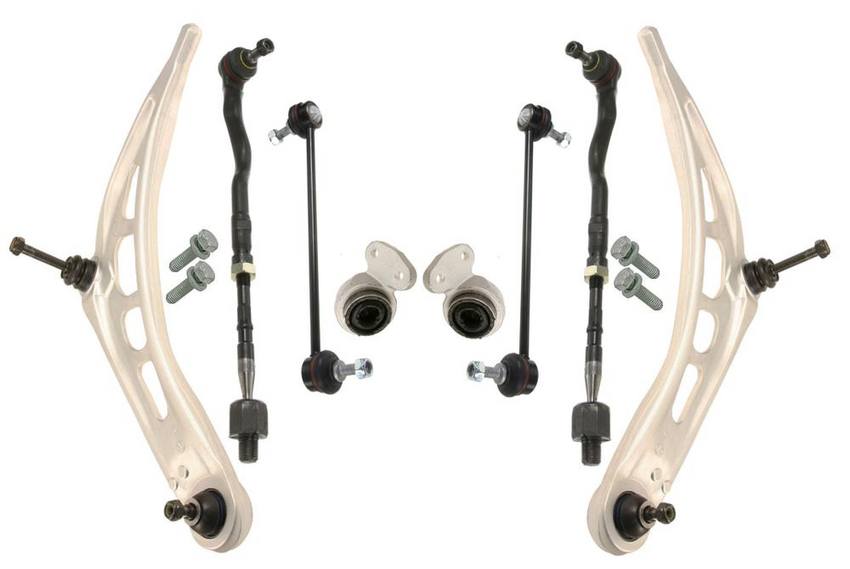 BMW Suspension Control Arm Kit - Front (8 Pieces) 32106777503